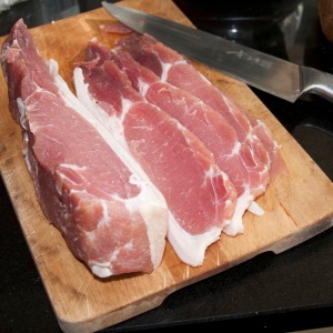 Home-cured back bacon