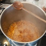 At a nice rolling boil