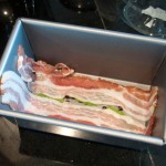 Bacon in tin