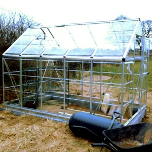 Completed greenhouse