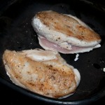 Chicken breasts, after frying