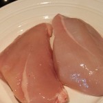 Chicken breast portions