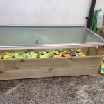 Recycled cold frame